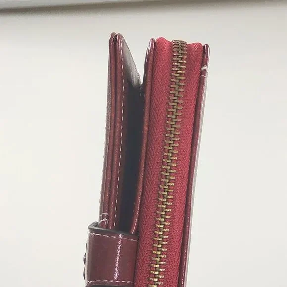 ✨✨BRAND NEW Womens Bifold Phone Wallet Cards Organizer - Picture 9 of 10